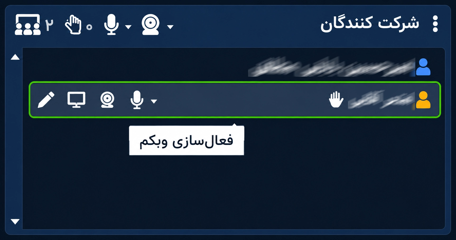 یک شرکت کننده